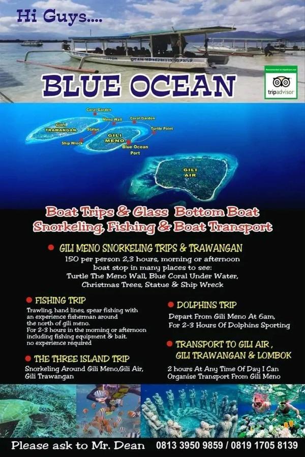 Fantastic Cottages Gili Meno Exteriör bild